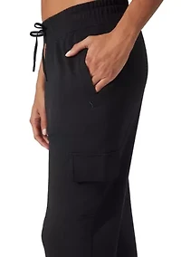 Brushed Terry Tapered Pants