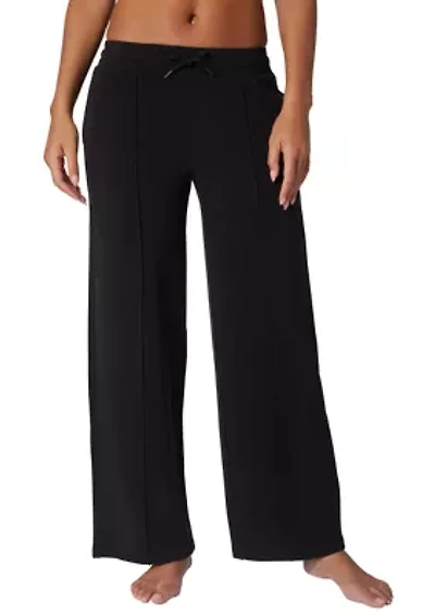 Fleece High Rise Wide Leg Pants