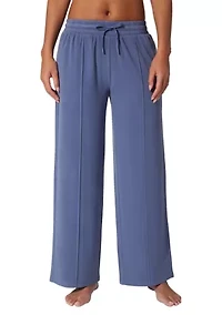 Fleece High Rise Wide Leg Pants