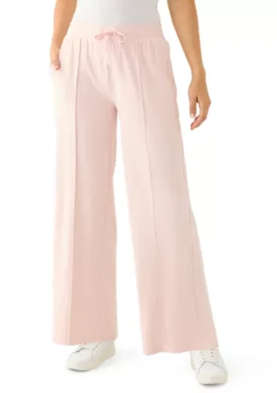 Fleece High Rise Wide Leg Pants