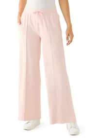 Fleece High Rise Wide Leg Pants