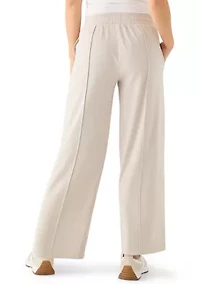Fleece High Rise Wide Leg Pants