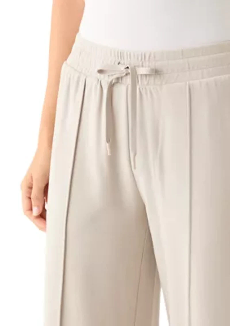 Fleece High Rise Wide Leg Pants