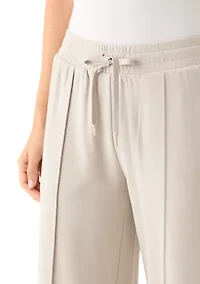 Fleece High Rise Wide Leg Pants