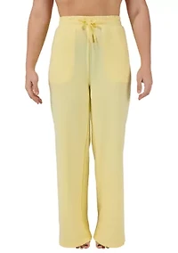 Women's Brushed All Day Terry Wide Leg Sweatpants