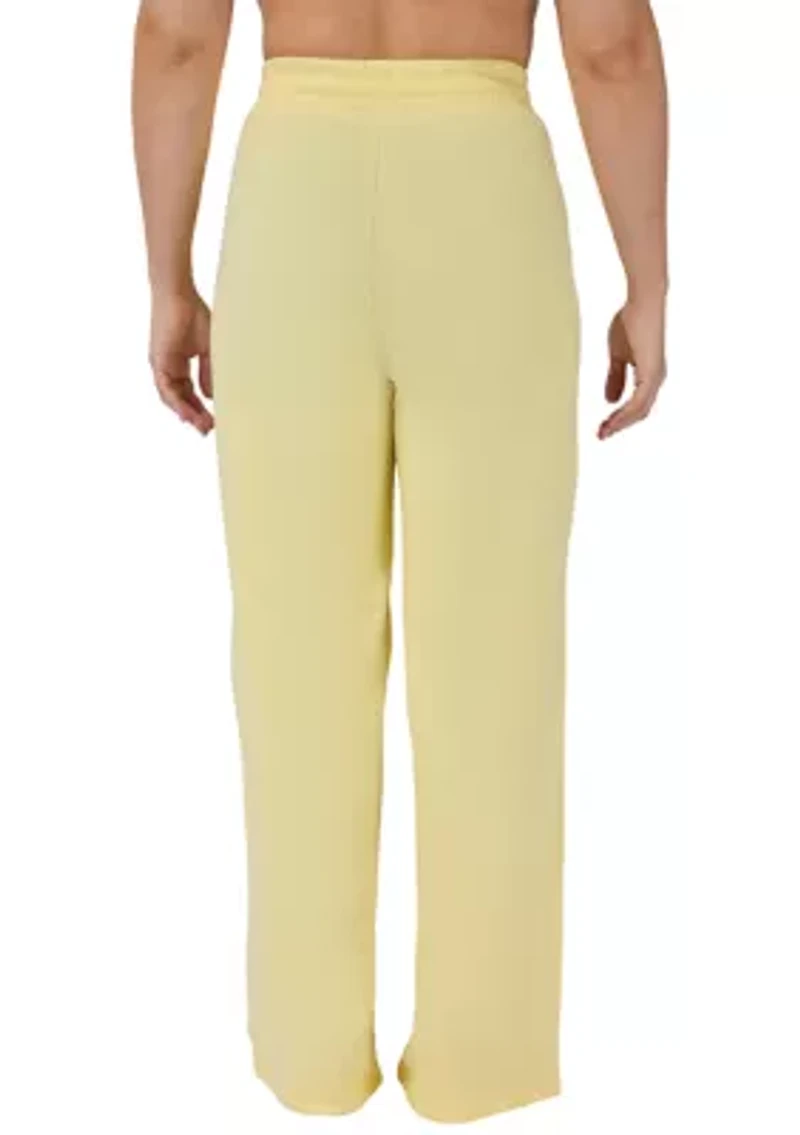 Women's Brushed All Day Terry Wide Leg Sweatpants