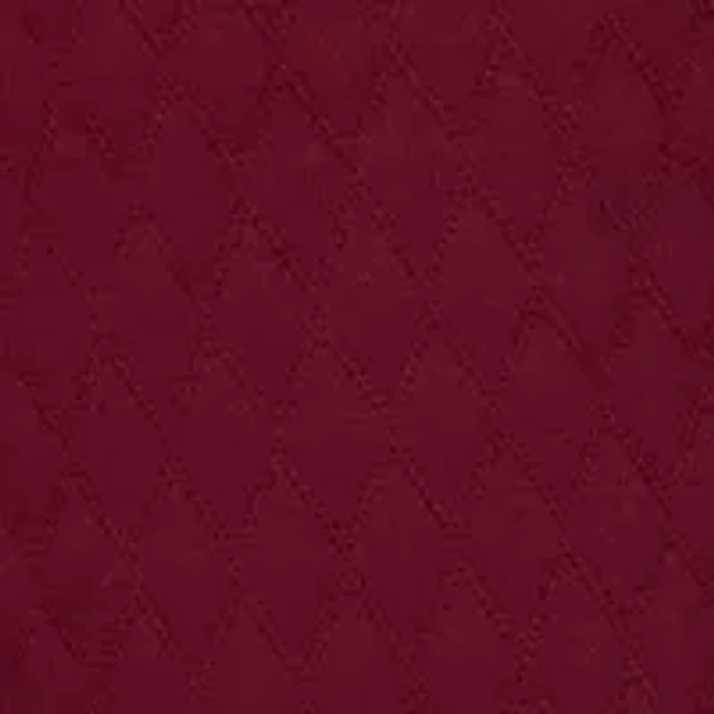 Diamond Quilted Jogger Pants with Pockets