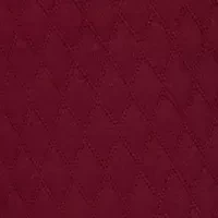 Diamond Quilted Jogger Pants with Pockets