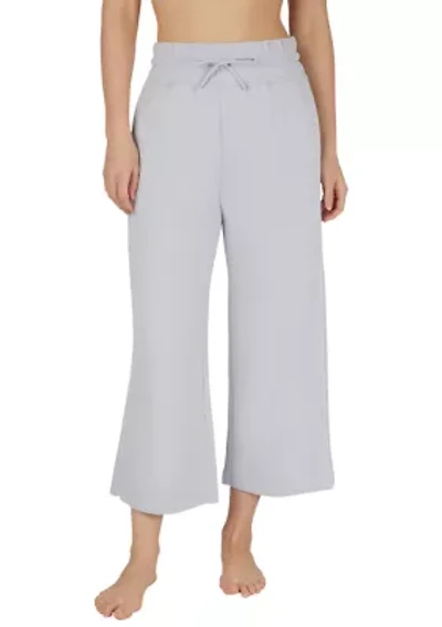 Women's Baby Wash Loose Fit Cropped Capri Pants