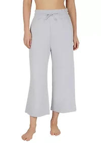 Women's Baby Wash Loose Fit Cropped Capri Pants