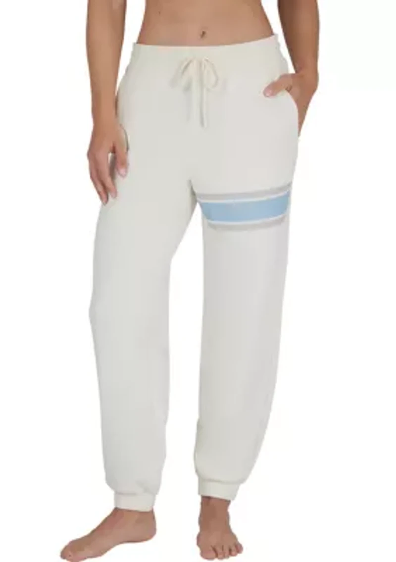 Women's Terry Chill Vibes Printed Joggers