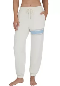 Women's Terry Chill Vibes Printed Joggers