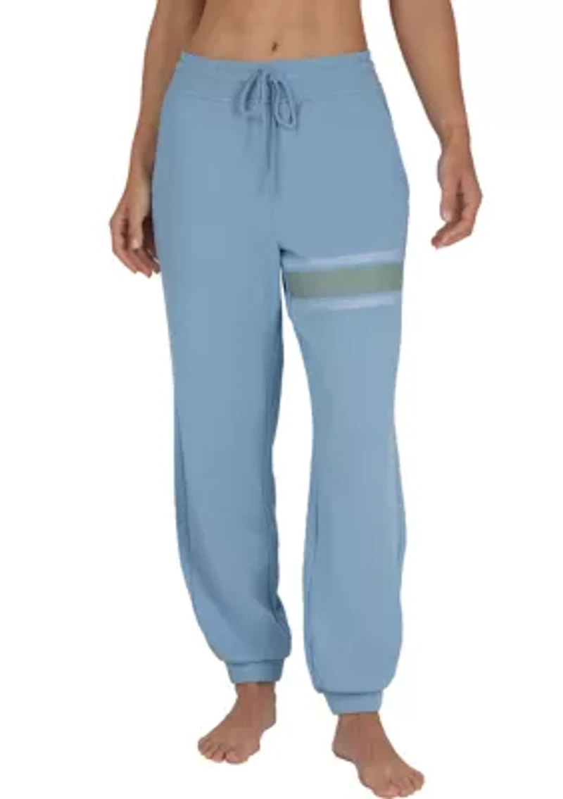 Women's Terry Chill Vibes Printed Joggers