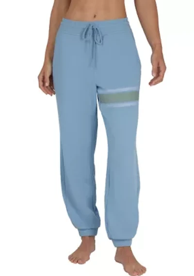 Women's Terry Chill Vibes Printed Joggers