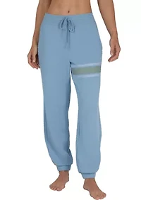 Women's Terry Chill Vibes Printed Joggers