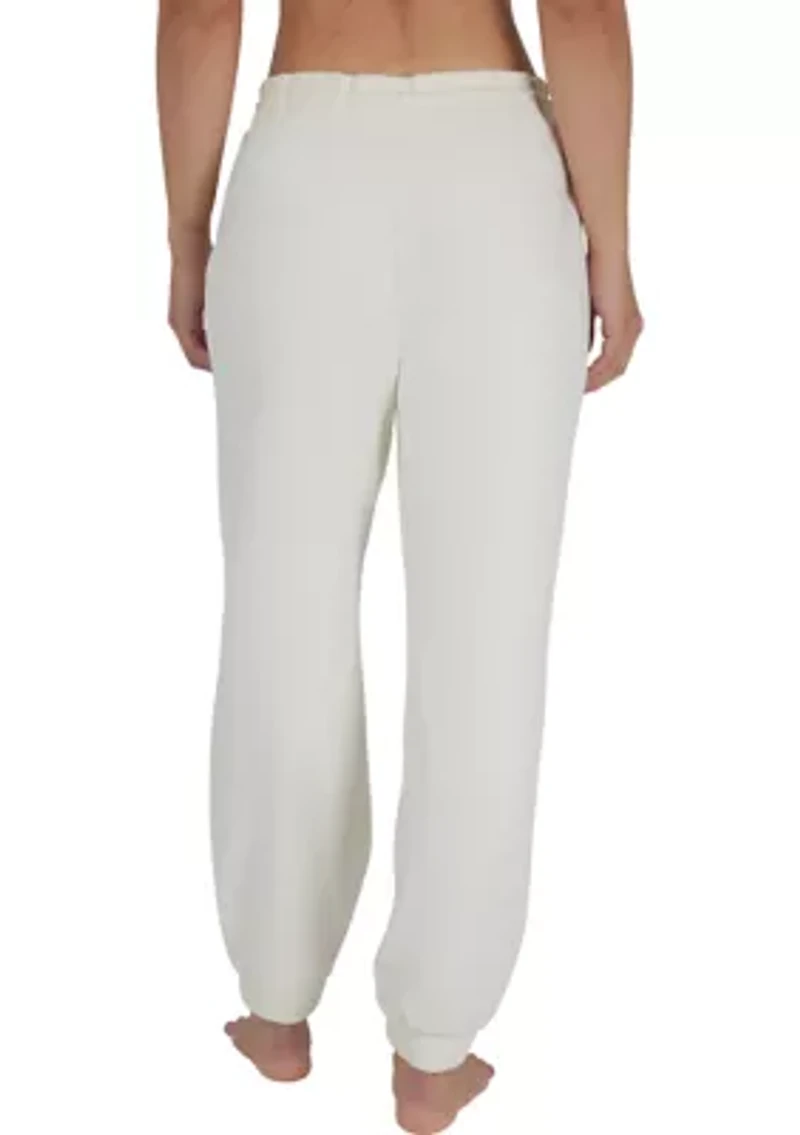 Women's Terry Chill Vibes Printed Joggers