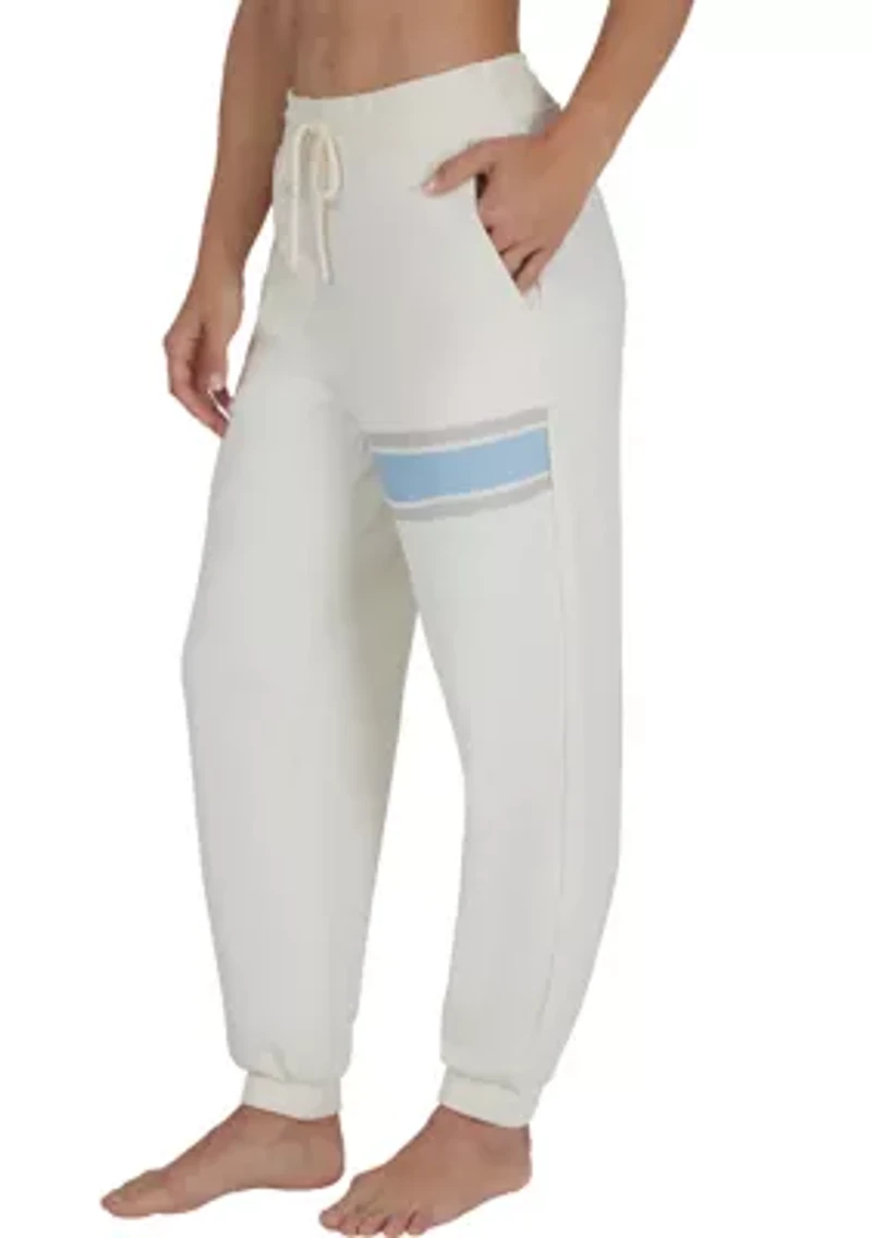Women's Terry Chill Vibes Printed Joggers