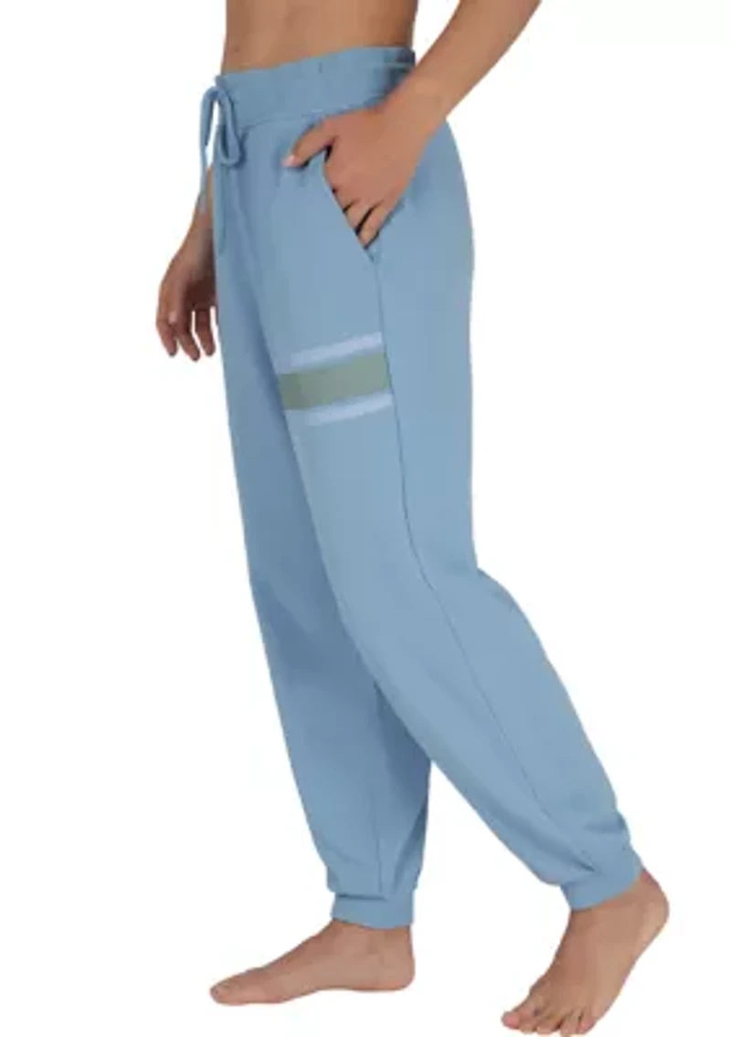 Women's Terry Chill Vibes Printed Joggers