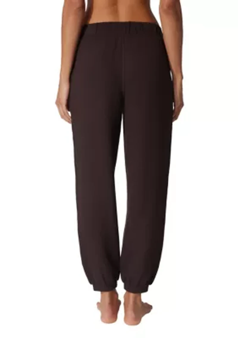 Scuba Ribbed Knit Joggers