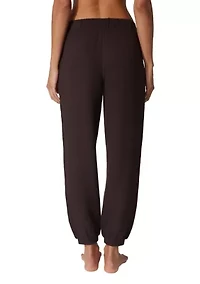 Scuba Ribbed Knit Joggers