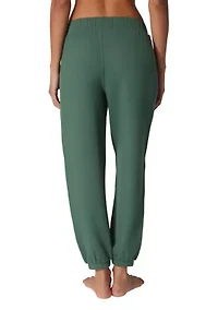 Scuba Ribbed Knit Joggers