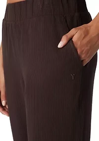 Scuba Ribbed Knit Joggers