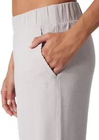 Scuba Ribbed Knit Joggers