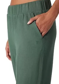 Scuba Ribbed Knit Joggers