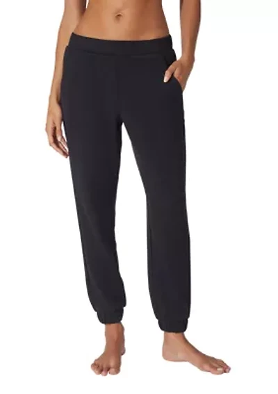 Women's Scuba Joggers with Faux Fly Back