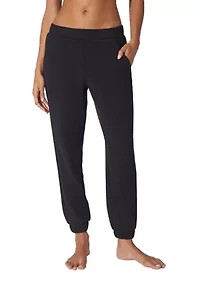Women's Scuba Joggers with Faux Fly Back