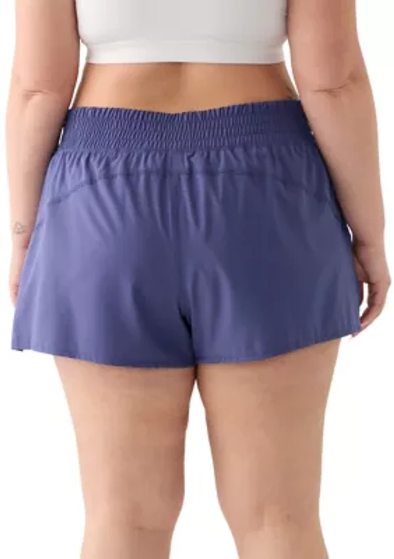 Plus Lightstreme Love and Flutter Running Shorts
