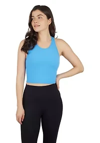 Ribbed Seamless Nicola Crop Tank Top
