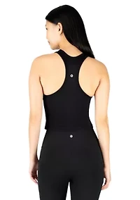 Ribbed Seamless Nicola Crop Tank Top