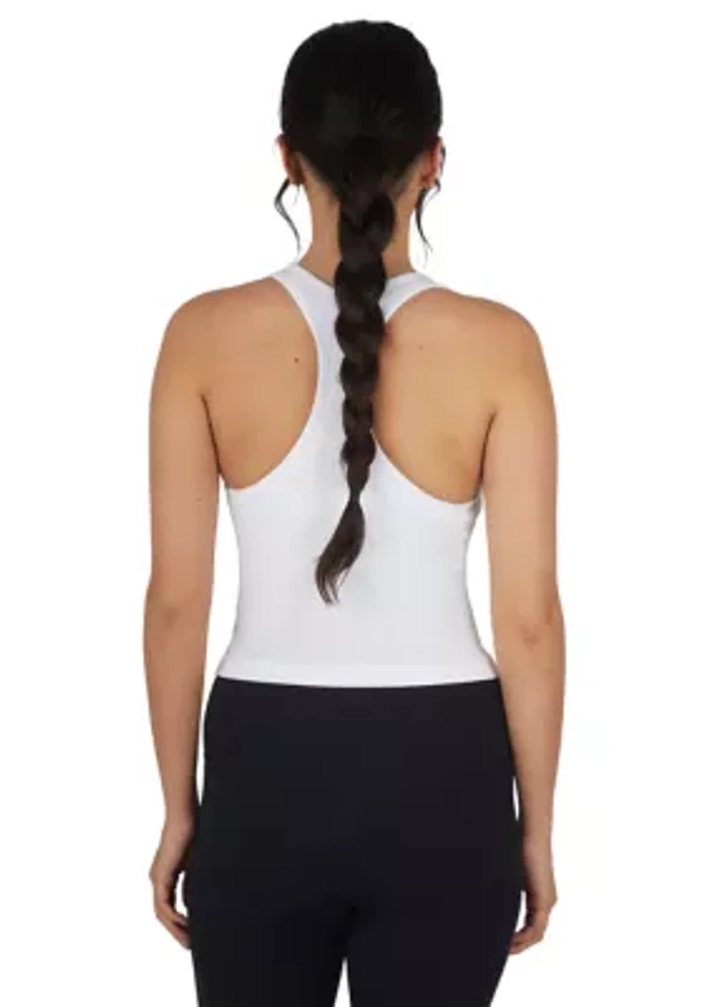 Ribbed Seamless Nicola Crop Tank Top