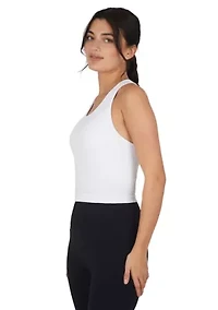 Ribbed Seamless Nicola Crop Tank Top