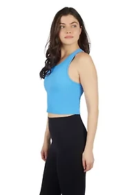 Ribbed Seamless Nicola Crop Tank Top
