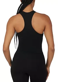 Women's Seamless High Neck Racer Back Tank