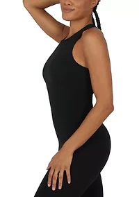 Women's Seamless High Neck Racer Back Tank