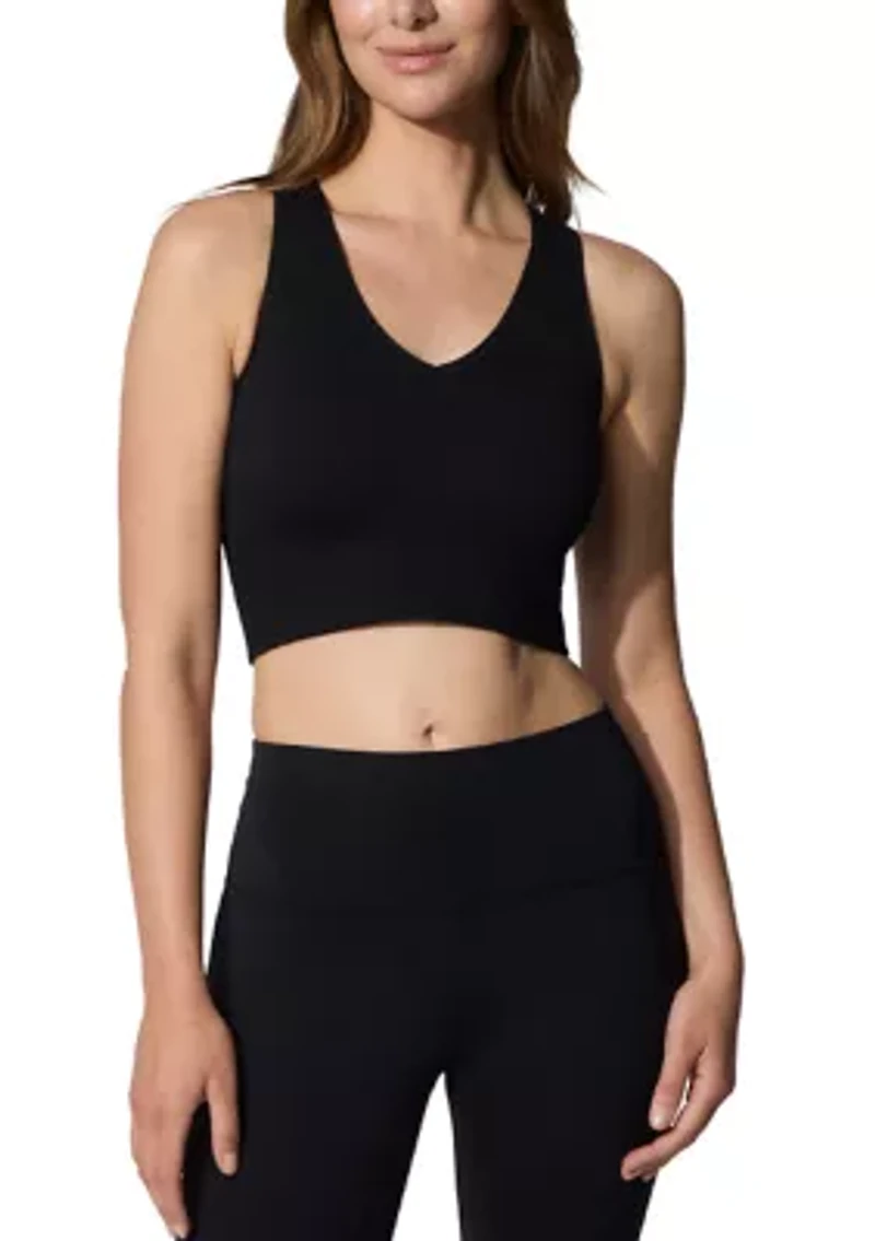 Women's Ribbed Seamless Hi-Line Tank Top