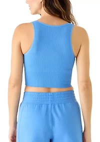 Women's Ribbed Seamless Hi-Line Tank Top
