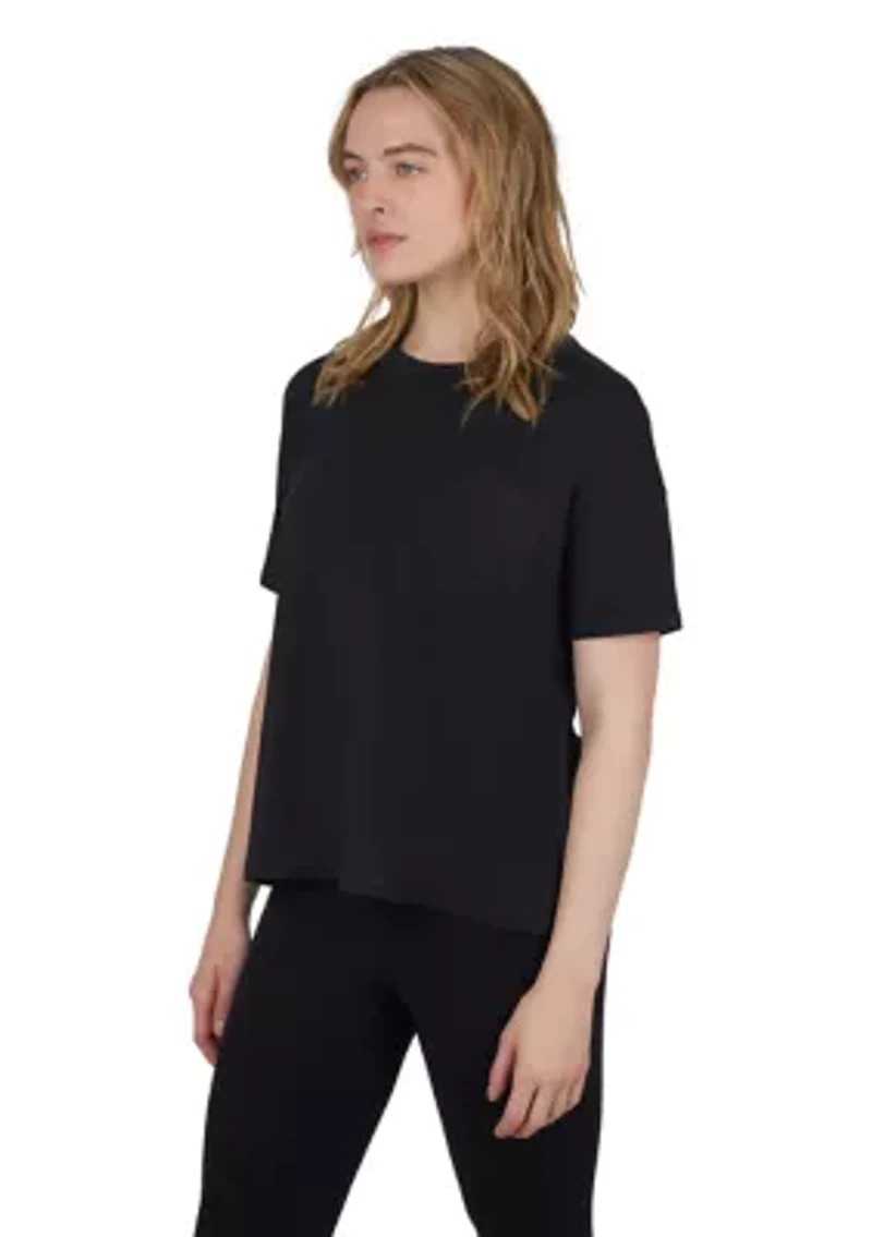 Women's Super Soft Deluxe Boxy Short Sleeve Top