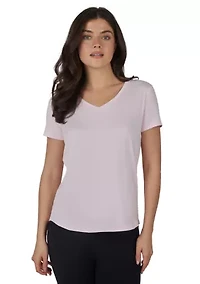 Women's Solid V-Neck T-Shirt