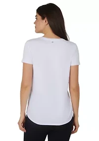 Women's Solid V-Neck T-Shirt