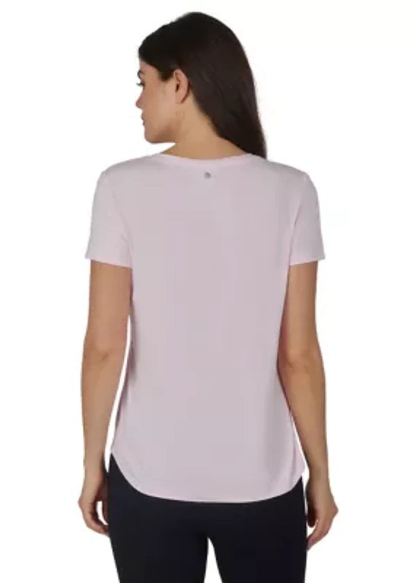 Women's Solid V-Neck T-Shirt