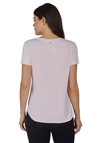 Women's Solid V-Neck T-Shirt
