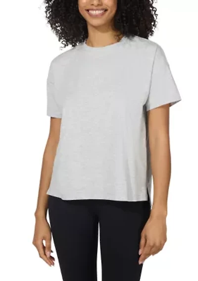 Women's Textured Hi Low T-Shirt
