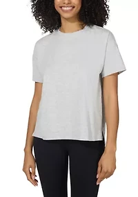 Women's Textured Hi Low T-Shirt