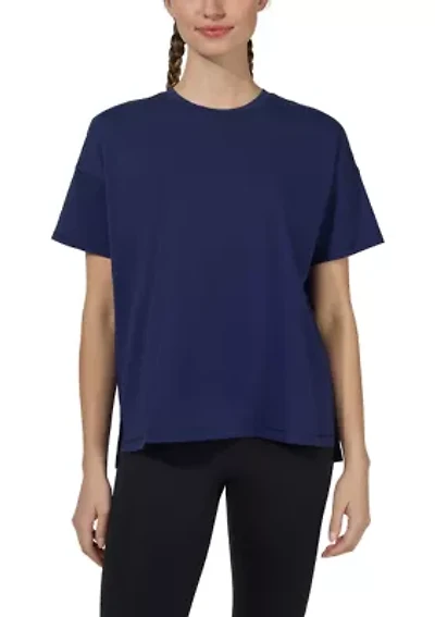 Women's Textured Hi Low T-Shirt