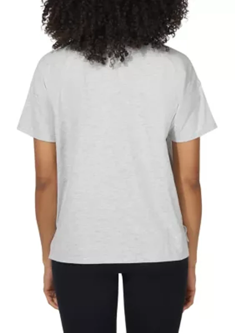 Women's Textured Hi Low T-Shirt
