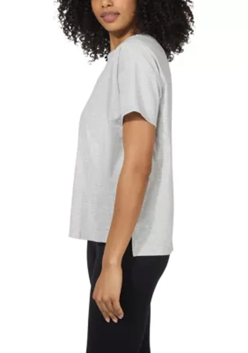 Women's Textured Hi Low T-Shirt